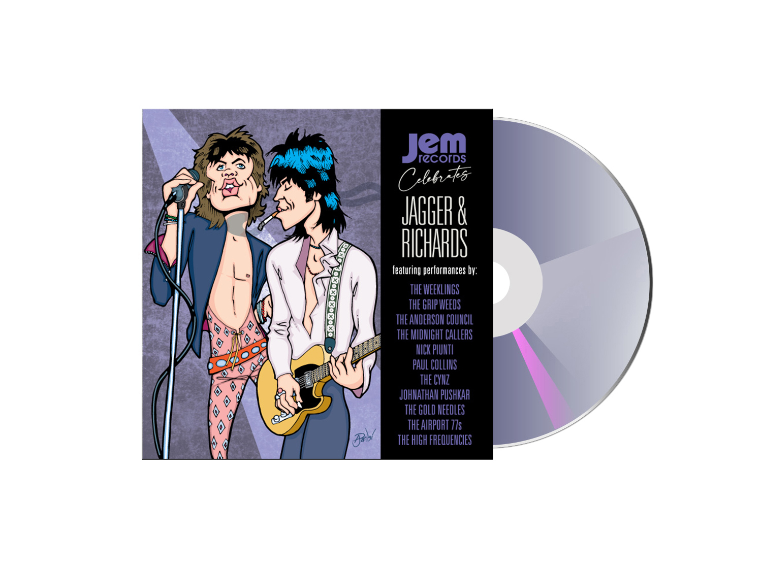 Jem Records Celebrates Jagger & Richard