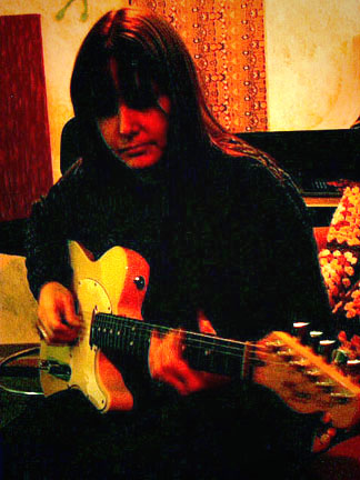 Kristin and telecaster (where's the gibson?)
