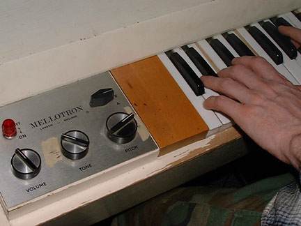 Mellotron close up