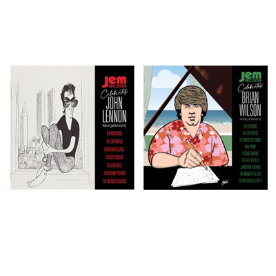 JEM Records Celebrates John Lennon and Brian Wilson