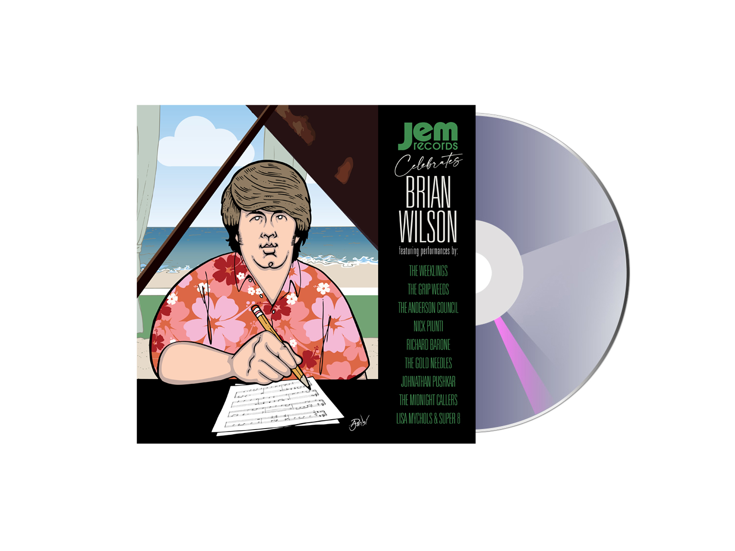 JEM Records Celebrates Brian Wilson (Various Artists)