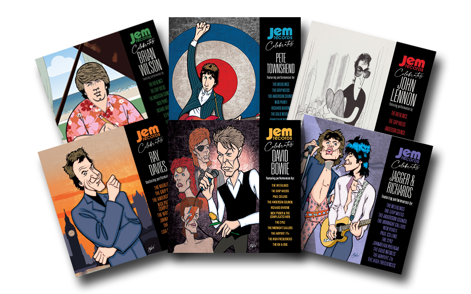 JEM Records Celebrates Rock Icons Series