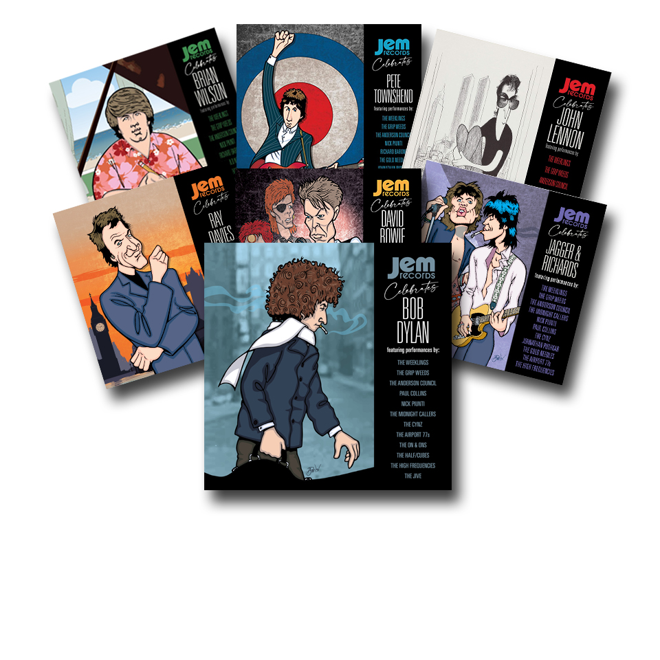 JEM Records Celebrates Rock Icons Series