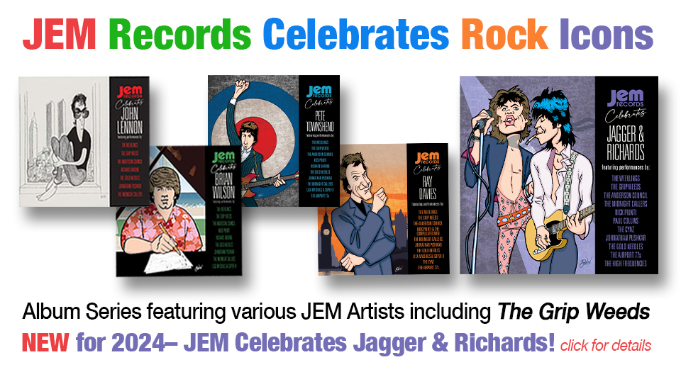 JEM Records Celebrates Rock Icons