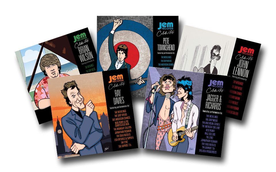 JEM Records Celebrates Rock Icons Series