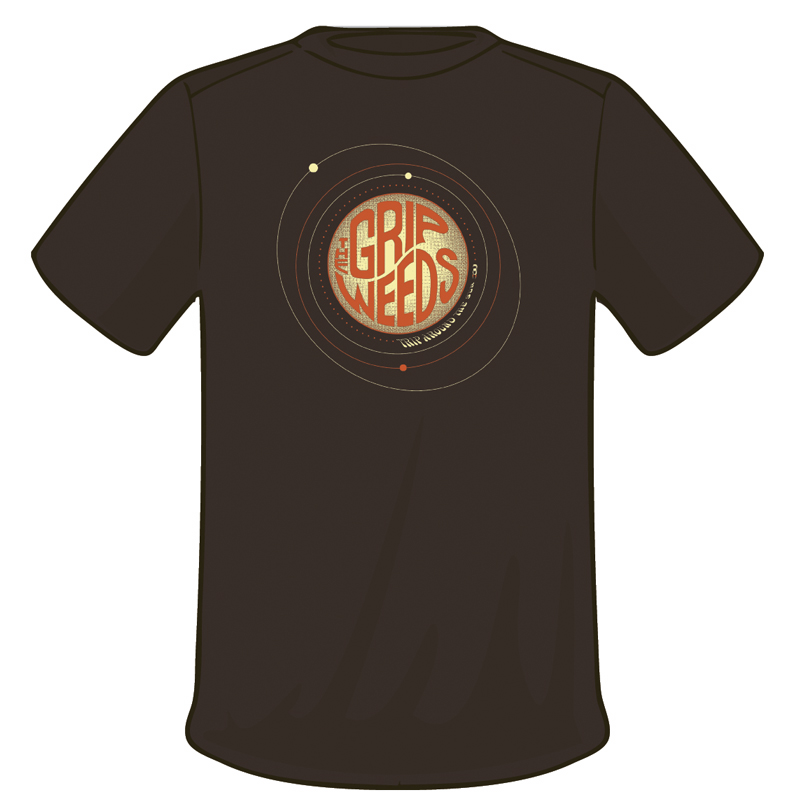 Trip Around The Sun DARK CHOCOLATE TEE